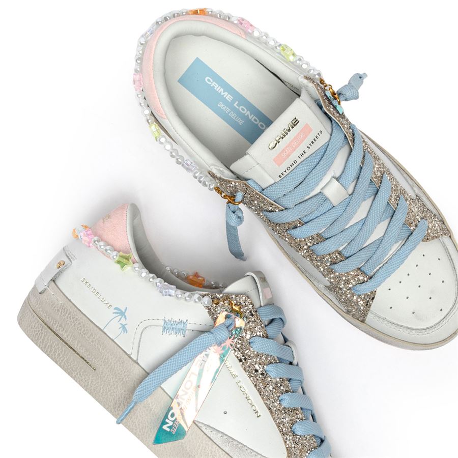 Sk8 Deluxe Baby Shine sneakers da donna Crime London | 20103PP7B10